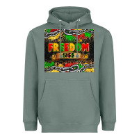 Sage juneteenth freedom 1865 Heavyweight Hoodie - Zillion Design Studio