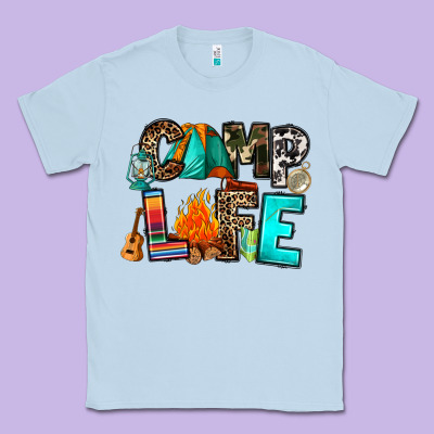 Camp Life Classic Tee Designed By Ranaportraitstore
