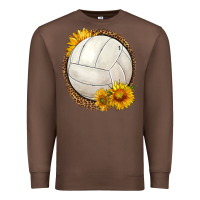Chestnut western volleyball with sunflower Premium Sweatshirt - HRA Design Shop