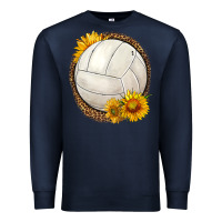 Navy western volleyball with sunflower Premium Sweatshirt - HRA Design Shop