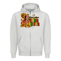 Dove Grey Remember your roots Afro American Zipper Hoodie - RanaPortraitStore