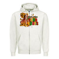 Oatmeal Heather Remember your roots Afro American Zipper Hoodie - RanaPortraitStore
