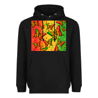 Black juneteenth butterfly Heavyweight Hoodie - Zillion Design Studio