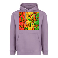 Lavender juneteenth butterfly Heavyweight Hoodie - Zillion Design Studio
