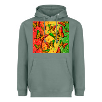 Sage juneteenth butterfly Heavyweight Hoodie - Zillion Design Studio