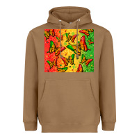 Toasted Coconut juneteenth butterfly Heavyweight Hoodie - Zillion Design Studio