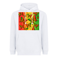 White juneteenth butterfly Heavyweight Hoodie - Zillion Design Studio