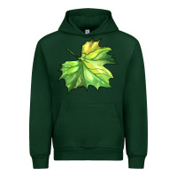 Foreset Green green leaf Urban Hoodie - BarkalooDesign