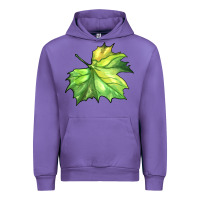 Tulip green leaf Urban Hoodie - BarkalooDesign