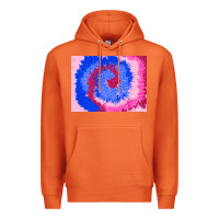 Carrot tie dye background colourful leopard 3200x2400 Premium Hoodie - AdoDesignShop