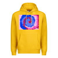 Lemon tie dye background colourful leopard 3200x2400 Premium Hoodie - AdoDesignShop