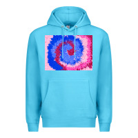Ocean Blue tie dye background colourful leopard 3200x2400 Premium Hoodie - AdoDesignShop