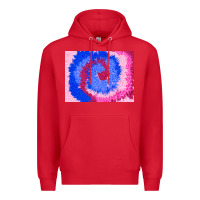 Red tie dye background colourful leopard 3200x2400 Premium Hoodie - AdoDesignShop