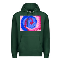 Sports Green tie dye background colourful leopard 3200x2400 Premium Hoodie - AdoDesignShop