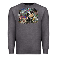 Charcoal Heather Autism Premium Sweatshirt - SublimationCraftShop
