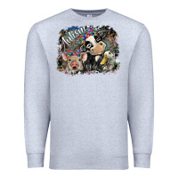 Heather Grey Autism Premium Sweatshirt - SublimationCraftShop
