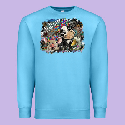Autism Premium Sweatshirt Designed By Sublimationcraftshop