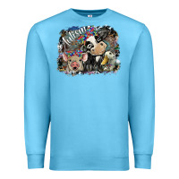 Ocean Blue Autism Premium Sweatshirt - SublimationCraftShop
