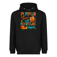 Black pumpkin spice and everthing nice Heavyweight Hoodie - Zillion Design Studio