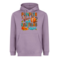 Lavender pumpkin spice and everthing nice Heavyweight Hoodie - Zillion Design Studio