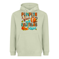 Matcha pumpkin spice and everthing nice Heavyweight Hoodie - Zillion Design Studio