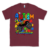 Burgundy autism crusher Classic Tee - RanaPortraitStore