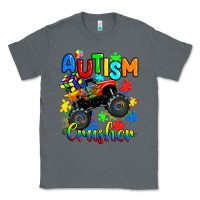 Charcoal Heather autism crusher Classic Tee - RanaPortraitStore