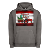 Pigment Tornado christmas on the farm tractor Urban Hoodie - Jasminsmagicworld