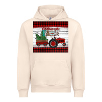 Sandshell christmas on the farm tractor Urban Hoodie - Jasminsmagicworld