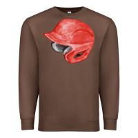 Chestnut red baseball helmet fa element Premium Sweatshirt - FaDigitalArtStudio