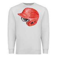 Dove Grey red baseball helmet fa element Premium Sweatshirt - FaDigitalArtStudio
