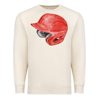 Sandshell red baseball helmet fa element Premium Sweatshirt - FaDigitalArtStudio