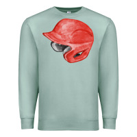 Seafoam red baseball helmet fa element Premium Sweatshirt - FaDigitalArtStudio