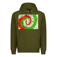 Army Green tie dye background christmas 3200x2400 Premium Hoodie - AdoDesignShop