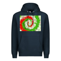 Navy tie dye background christmas 3200x2400 Premium Hoodie - AdoDesignShop