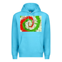 Ocean Blue tie dye background christmas 3200x2400 Premium Hoodie - AdoDesignShop