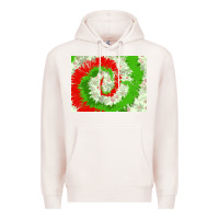 Pale Pink tie dye background christmas 3200x2400 Premium Hoodie - AdoDesignShop
