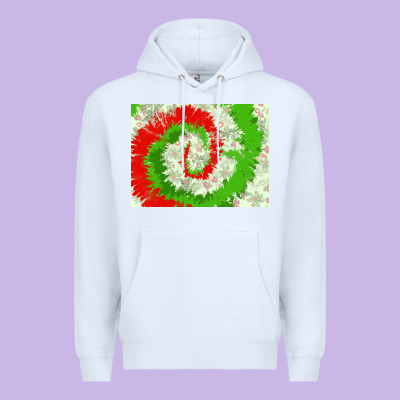 Tie Dye Background Christmas 3200x2400 Premium Hoodie Designed By Adodesignshop