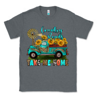 Charcoal Heather country roads take me home Classic Tee - RanaPortraitStore