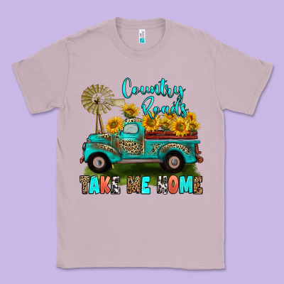 Country Roads Take Me Home Classic Tee Designed By Ranaportraitstore