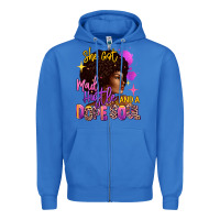 True Royal She got mad hustle and a dope soul Zipper Hoodie - RanaPortraitStore