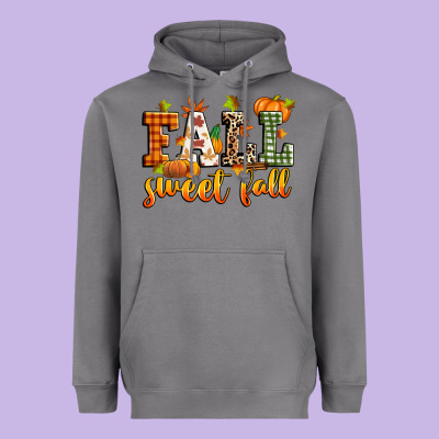 Fall Sweet Fall Heavyweight Hoodie Designed By Zillion Design Studio