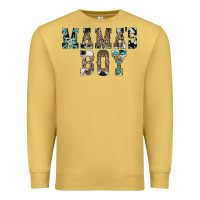 Antique Gold Western Mama's Boy Premium Sweatshirt - CowhideDigitalArt