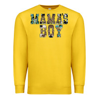 Lemon Western Mama's Boy Premium Sweatshirt - CowhideDigitalArt