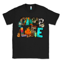 Black camp life Classic Tee - RanaPortraitStore