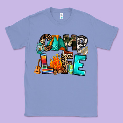 Camp Life Classic Tee Designed By Ranaportraitstore