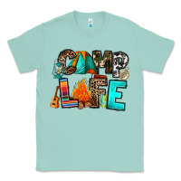Seafoam camp life Classic Tee - RanaPortraitStore