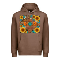 Chestnut sunflower gemstone and mom with cowhide Premium Hoodie - Artiststas