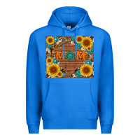 True Royal sunflower gemstone and mom with cowhide Premium Hoodie - Artiststas