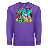 Purple Easter Farm Animal Easter Day Premium Sweatshirt - Neo Western